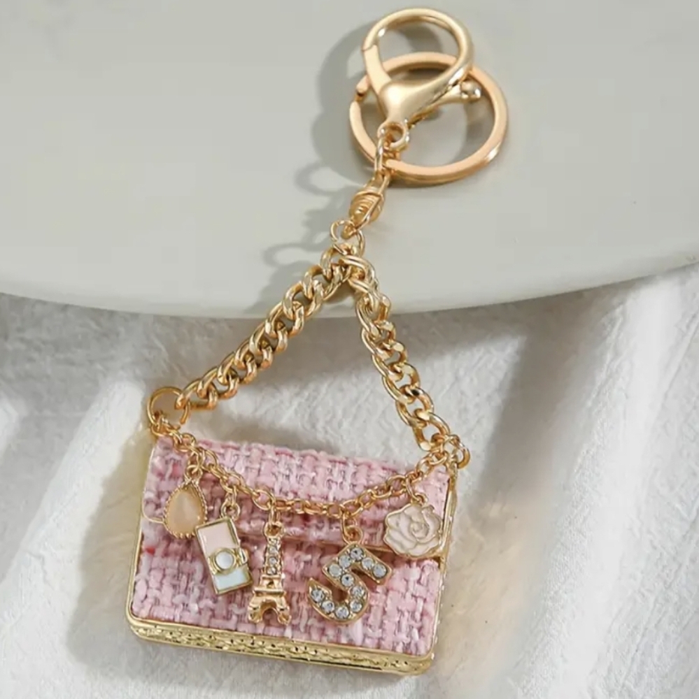 Elegant 👛 purse bag charm/Keychain New